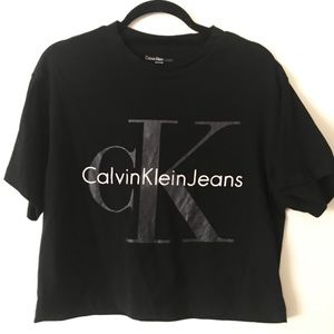 Vintage Calvin Klein Jeans Crop Tee